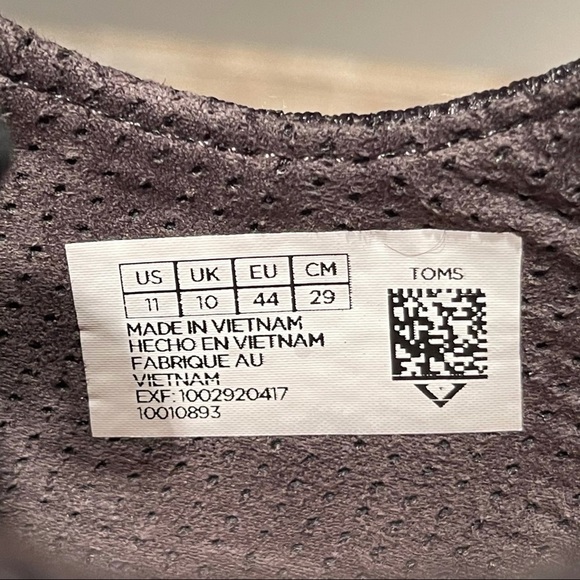 TOMS men’s shoes with laces - Picture 8 of 16